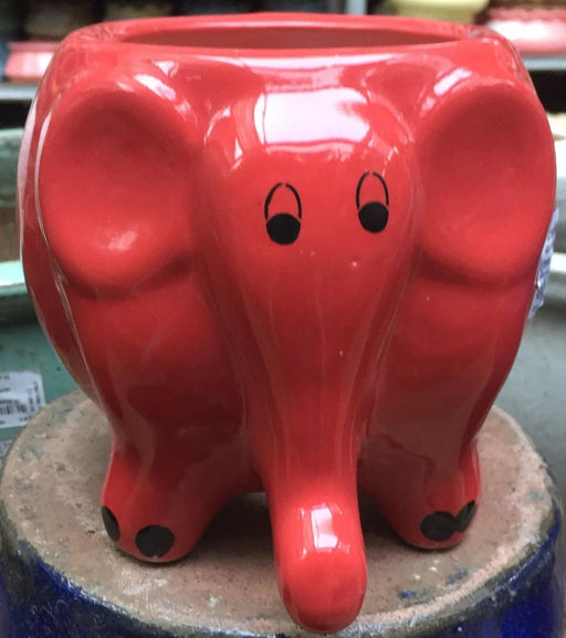 Adorable Texture Design - Lovely Elephant Pot for Indoor and Outdoor Decor