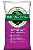 Board Na Mona 75 litres Pot Plant Substrate Plus+ Irish Peat Moss - CGASPL