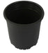 4.5" Sunrise Black Colour Flower Pot (11 cm)