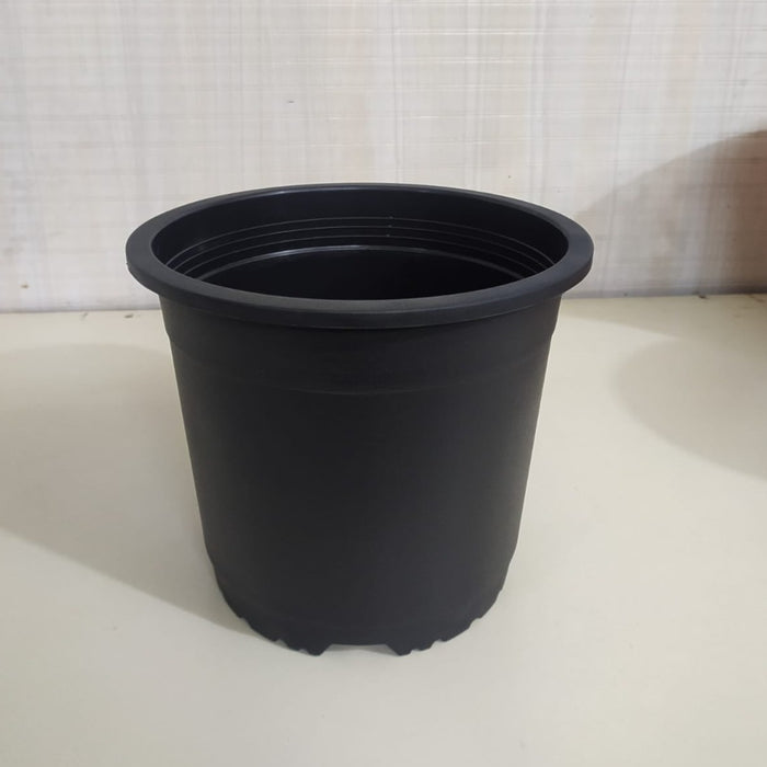 9" Flower Pot  Black Colour Sunrise Series (22 cm)