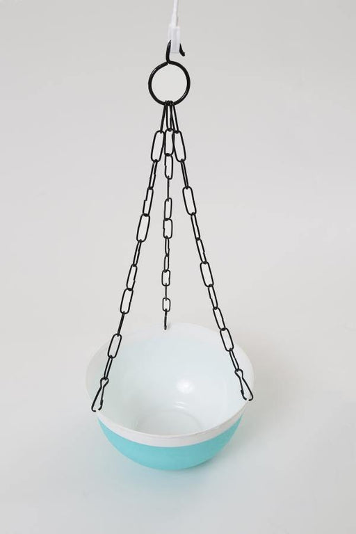Double Color Big Hanging Pot (Turq) - CGASPL