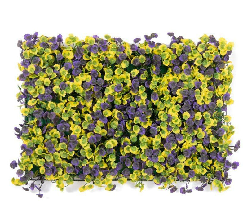Artificial Vertical Garden  3758-J for Indoors only 60 cm*40 cm  (Pack of 28 Tiles  - Area covered  72.8 Sq. ft ) - CGASPL