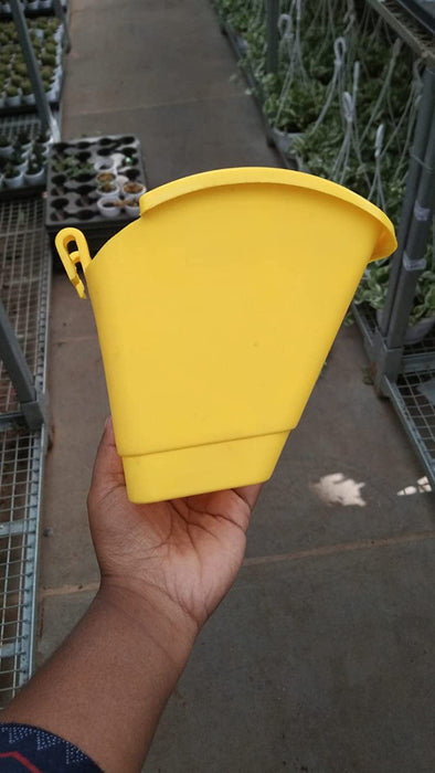 Yellow Vertical Hook Pot Big
