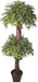 Artificial Mini Ficus Double Topiary Plant - 5 feet - CGASPL