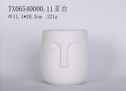 Premium Ceramic Planter Pot with Drainage Hole