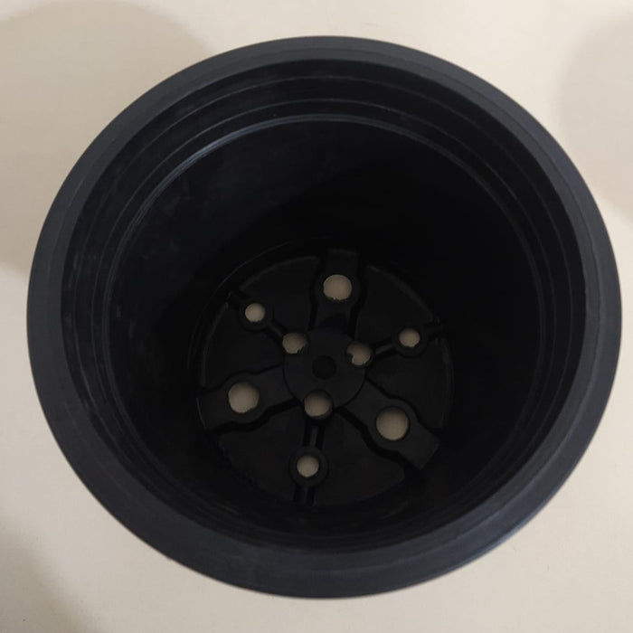 4.75" Flower Pot  Black Colour Sunrise Series (12 cm)