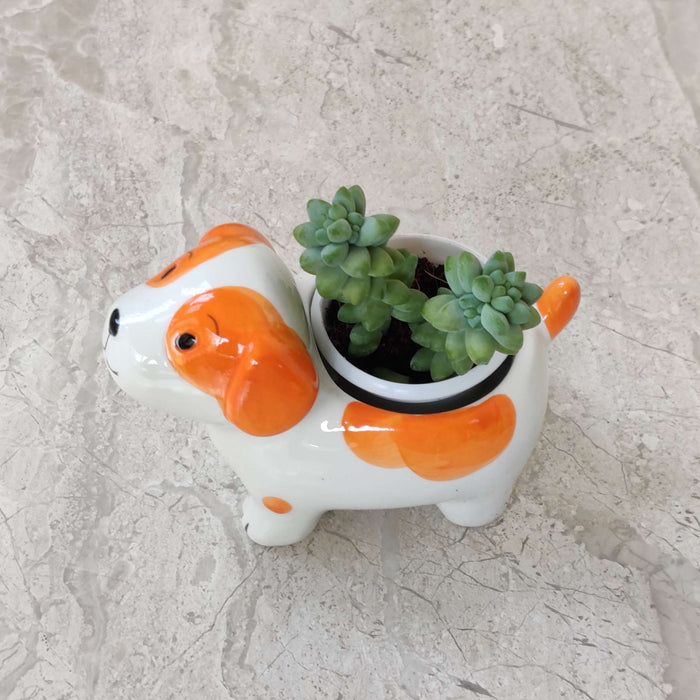 Adorable Puppy Design Pot 