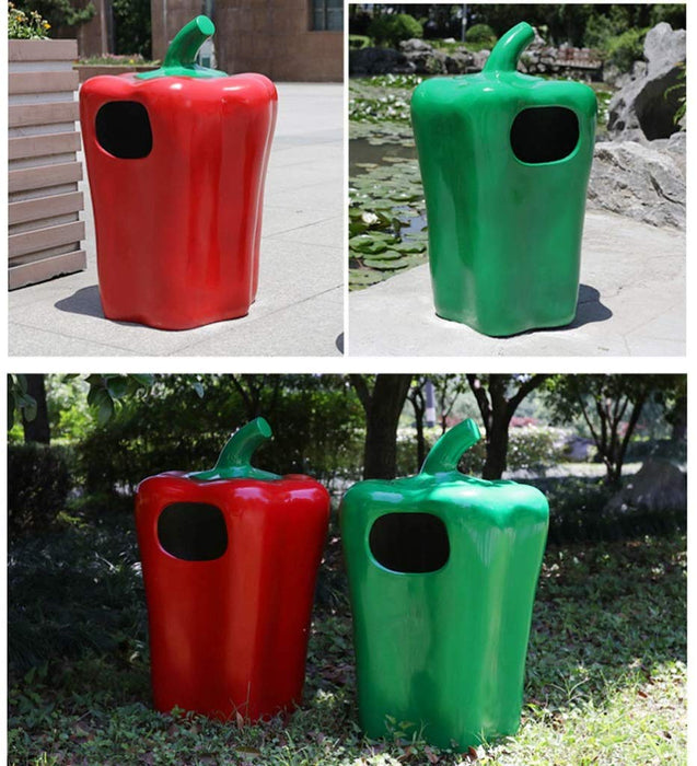 Cap Dustbin Capsicum Dustbin – ChhajedGarden.com