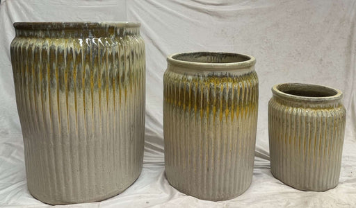 Ceramic Pot Set for Home and Garden