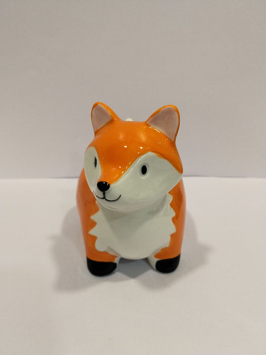 Cute Fox Ceramic Planter | Mini Succulent Pot