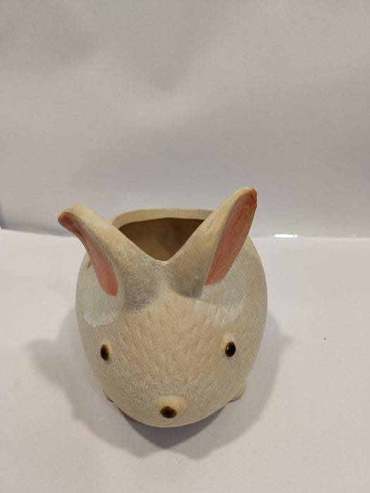 Rabbit Shape Ceramic Pot | Mini Planter