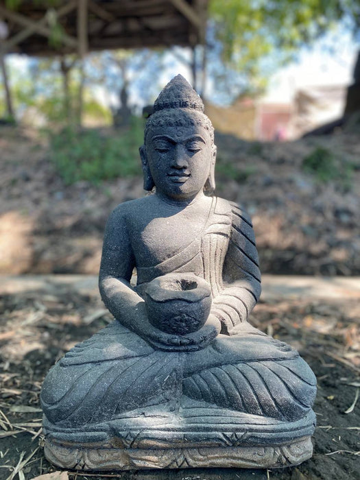 SEATED BUDDHA POT  80 CM