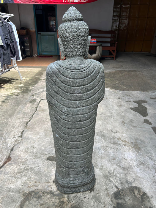 STANDING BUDDHA GREETING  120 CM