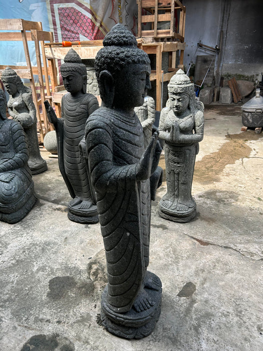 STANDING BUDDHA GREETING  120 CM