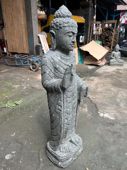 STANDING BUDDHA GREETING  120 CM