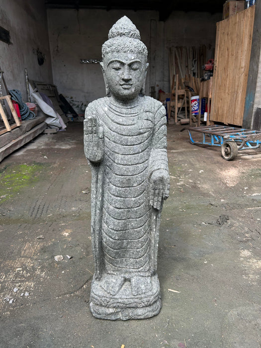 STANDING BUDDHA GREETING  120 CM