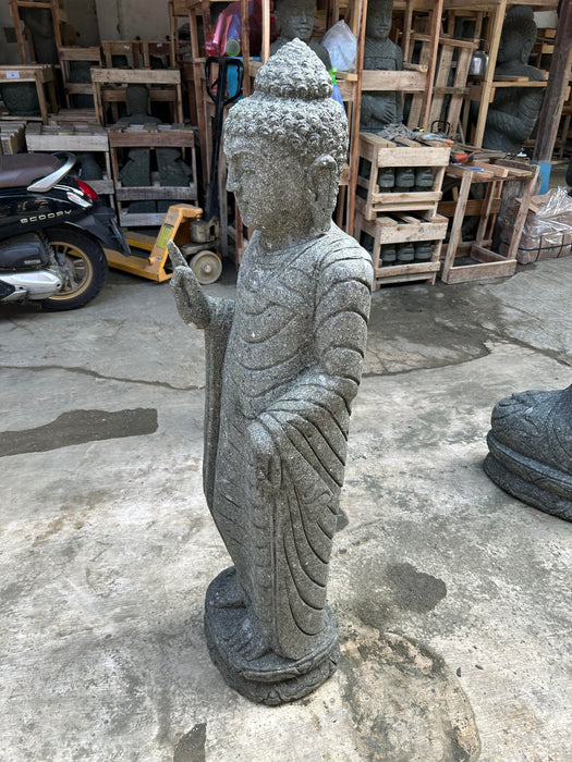 STANDING BUDDHA GREETING  100 CM