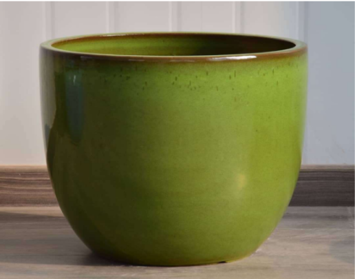 Ceramic Pot : CAPPL - Matt White Color Big Size (Set of 4)