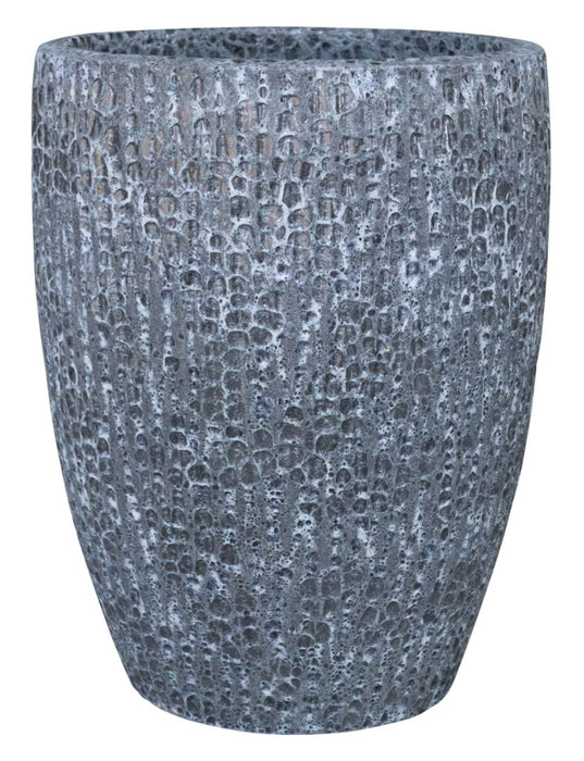 Ceramic Pot : CAPPL - Full Volcanic Black Color Big Size (Set of 3)