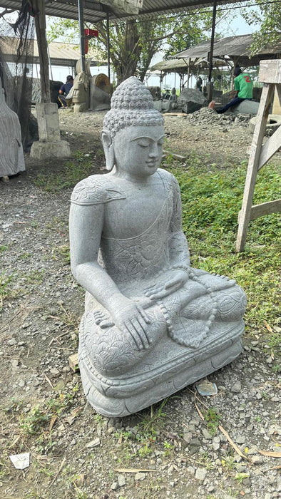 SEATED BUDDDHA MEDITATION TASBIH FULL CARVING