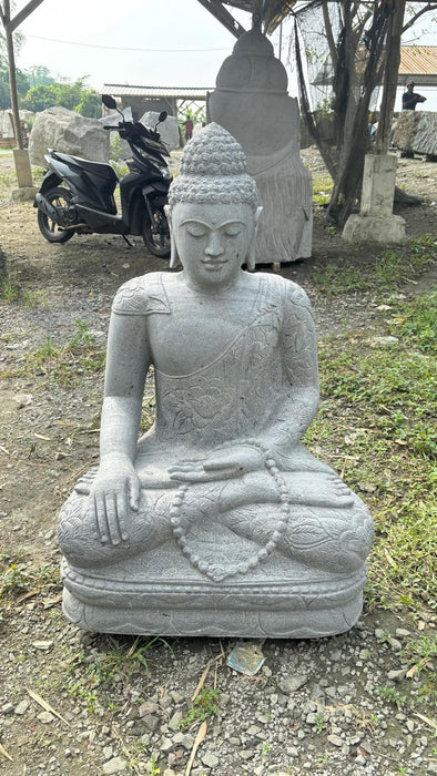 SEATED BUDDDHA MEDITATION TASBIH FULL CARVING
