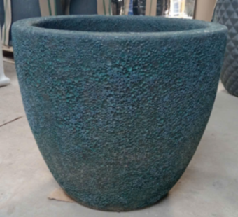 Ceramic Pot CAPPL-10209 Angkor Blue (S/5)
