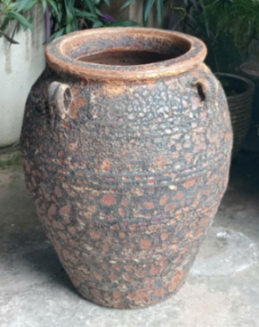 Ceramic Pot CAPPL-12210 (Small) Angkor Brown