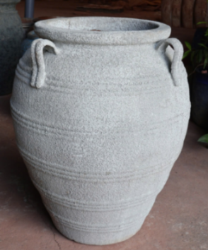 Ceramic Pot CAPPL-12210 (Small) Angkor Sanding White