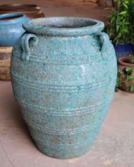 Ceramic Pot CAPPL-12210 (Small) Angkor Green