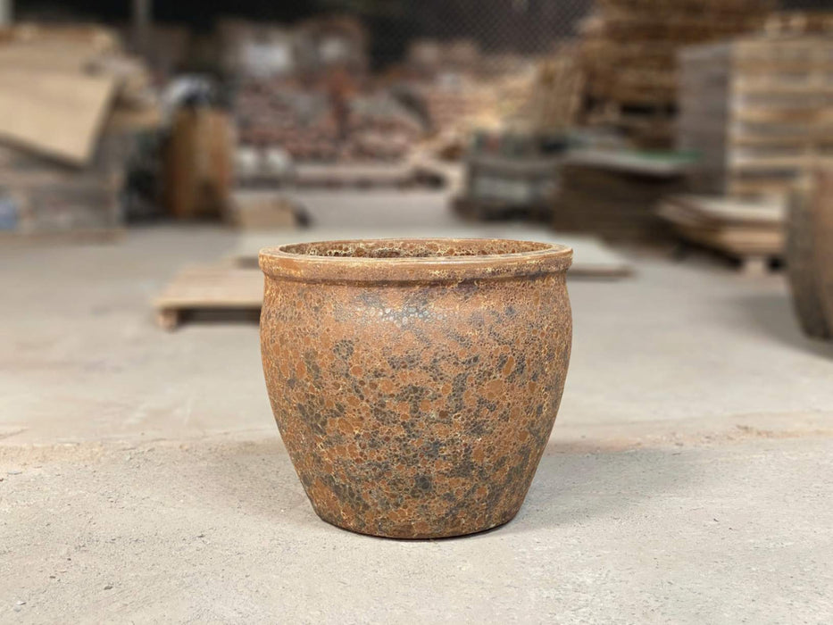 Ceramic Pot CAPPL-1066 Angkor Brown (S/4)