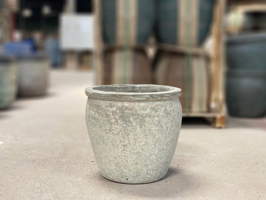 Ceramic Pot CAPPL-1066 Angkor cream (S/4)