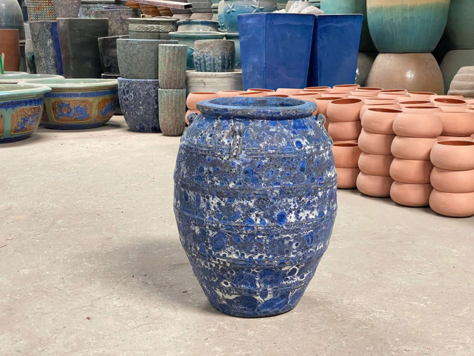 Ceramic Pot CAPPL-12210 (Small) Angkor Blue
