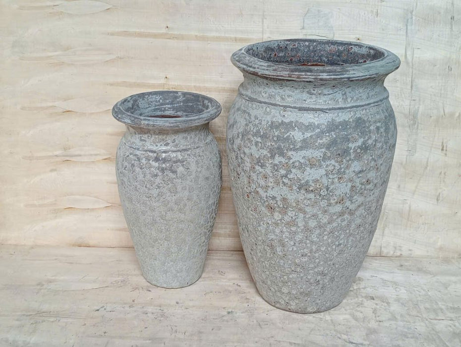 Ceramic Pot CAPPL-10244 Angkor Cream (S/2)
