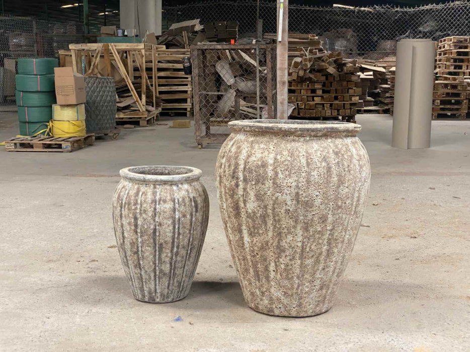 Ceramic Pot CAPPL-1013 Angkor Cream (S/2)