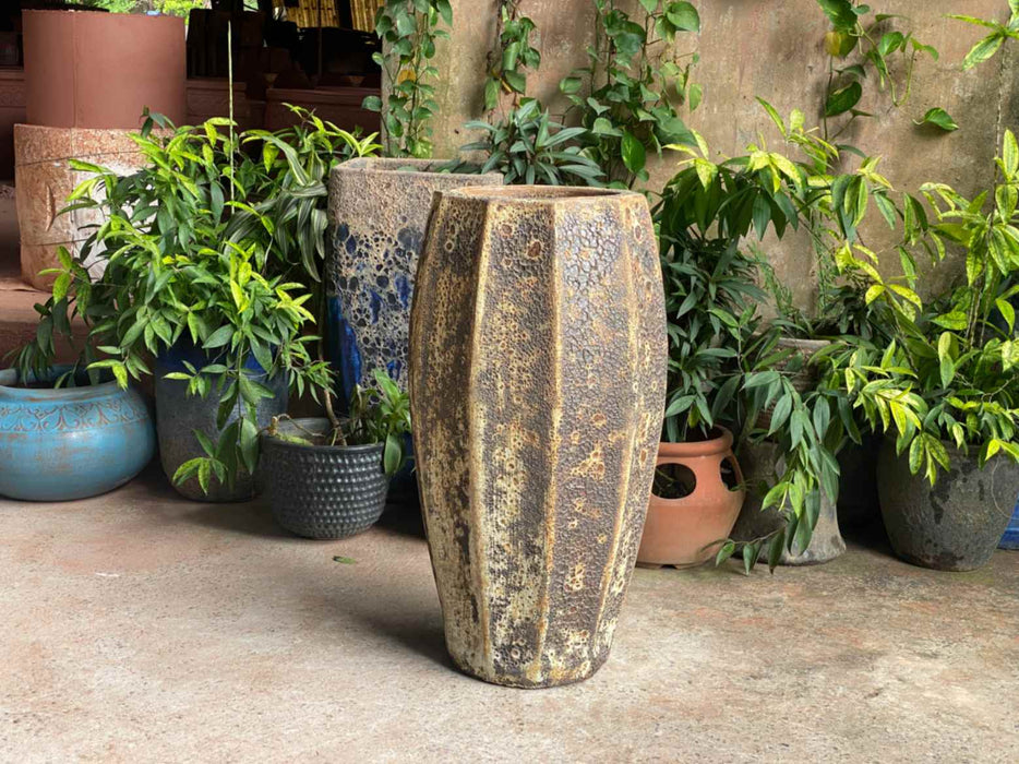 Ceramic Pot CAPPL-10233 Angkor Brown