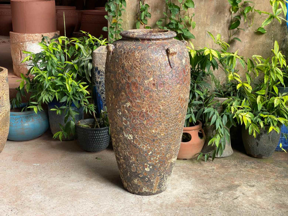 Ceramic Pot CAPPL-10265 Angkor Brown