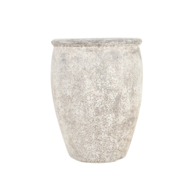 Ceramic Pot CAPPL-1095 Angkor Cream (S/2)
