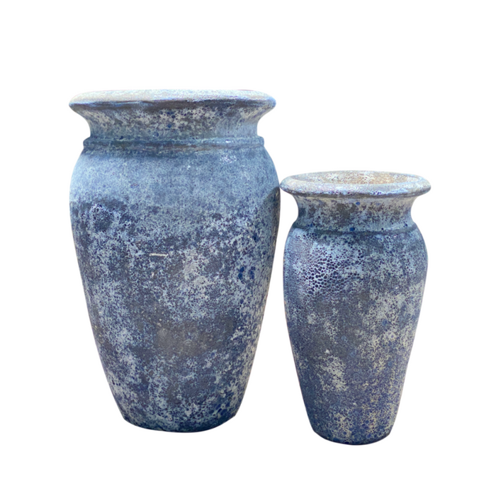 Ceramic Pot CAPPL-10244 Angkor Blue (S/2)