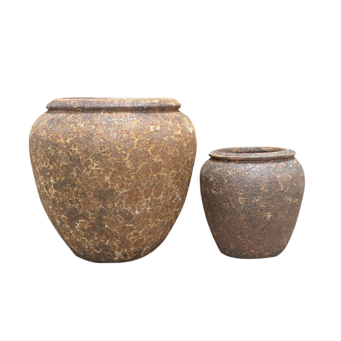 Ceramic Pot CAPPL-0015 Angkor brown (S/2)