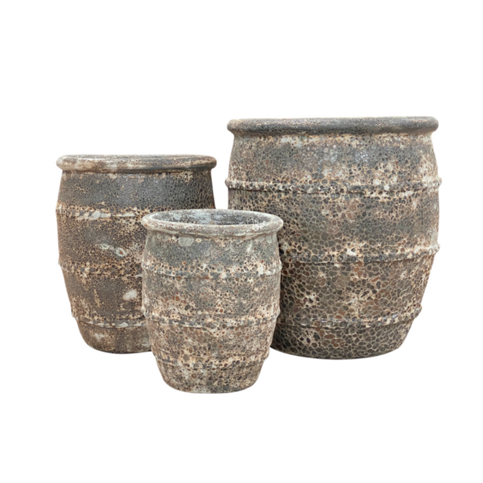 Ceramic Pot CAPPL-1011 Angkor Orange (S/3)