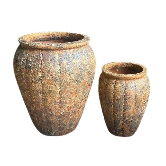 Ceramic Pot CAPPL-1013 Angkor Brown (S/2)