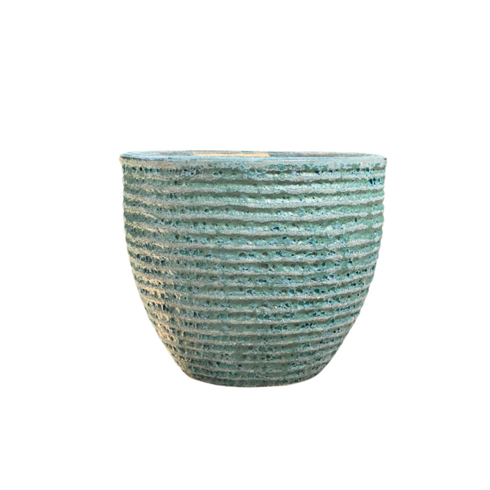 Ceramic Pot CAPPL-10165 Angkor Green (S/4)