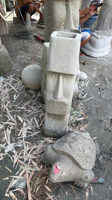 MOAI HEAD PLANTER