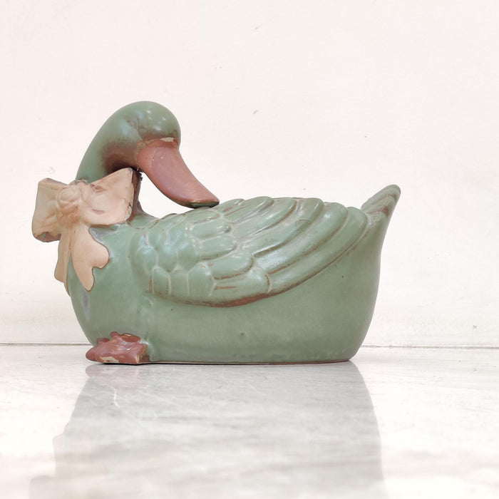 Swan Ceramic Planter
