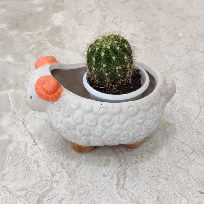 Sheep Ceramic Planter