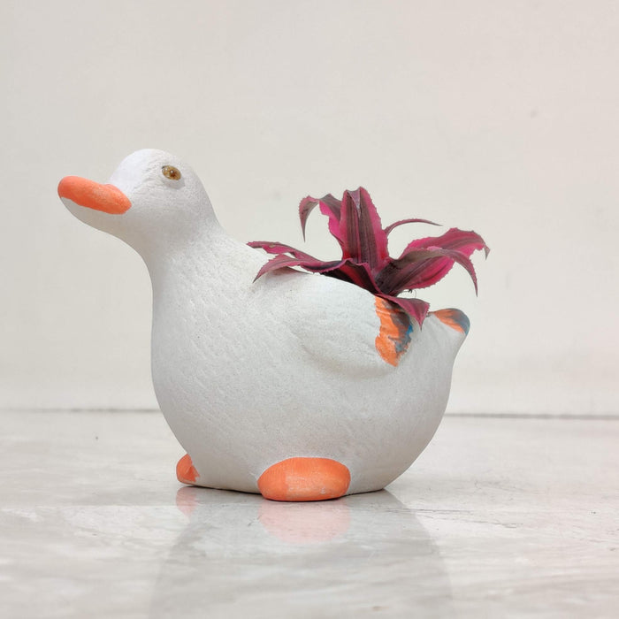 Duck Ceramic Planter