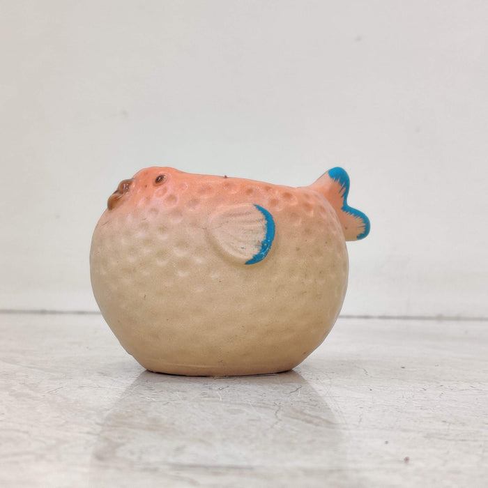 Puffer Fish Ceramic Planter