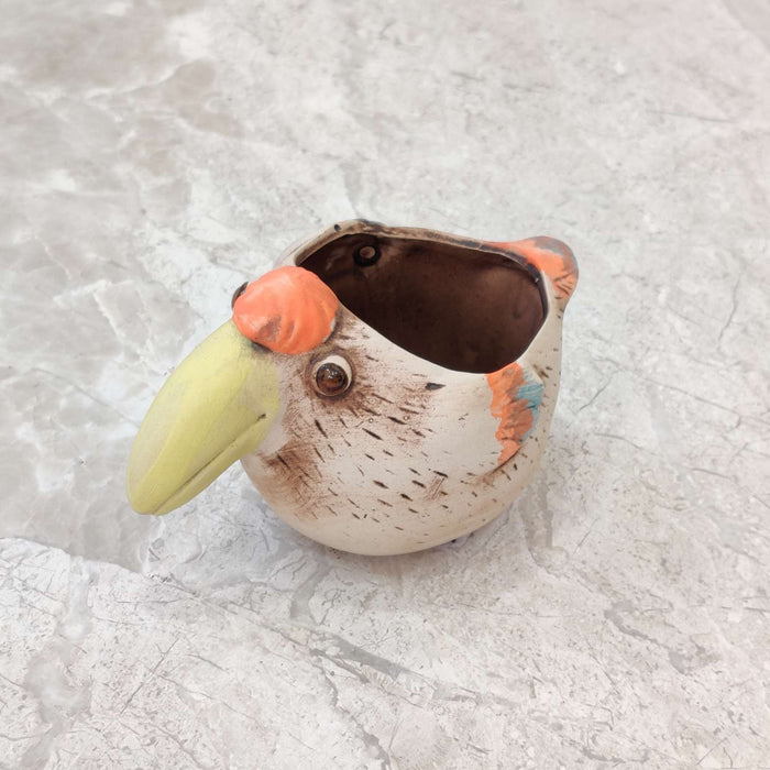 Toucan Bird Ceramic Planter