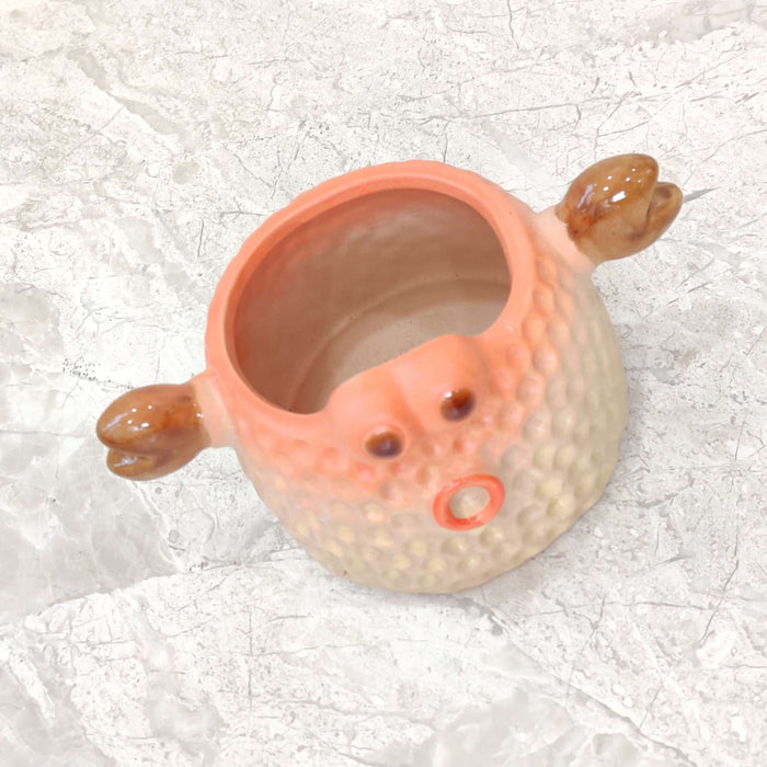 Crab Ceramic Planter