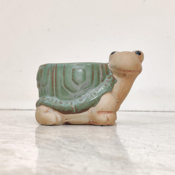 Turtle Ceramic Planter